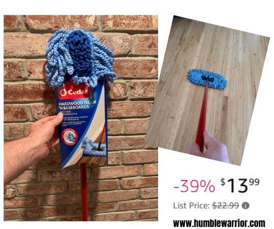 O-Cedar Hardwood Floor ‘N More Baseboard Mop