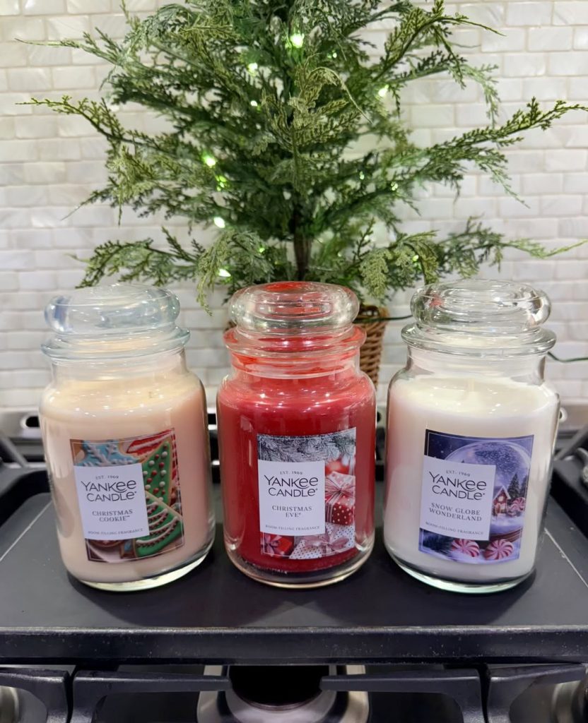 Yankee Candle holiday scents