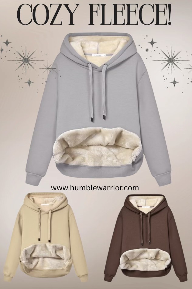 fleece hoodie