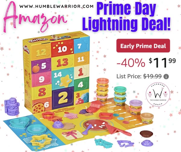 Play Doh Advent Calendar