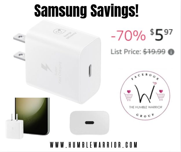 Samsung 25W Wall Charger Power Adapter