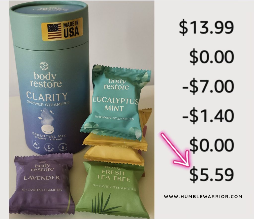 Body Restore bath bombs