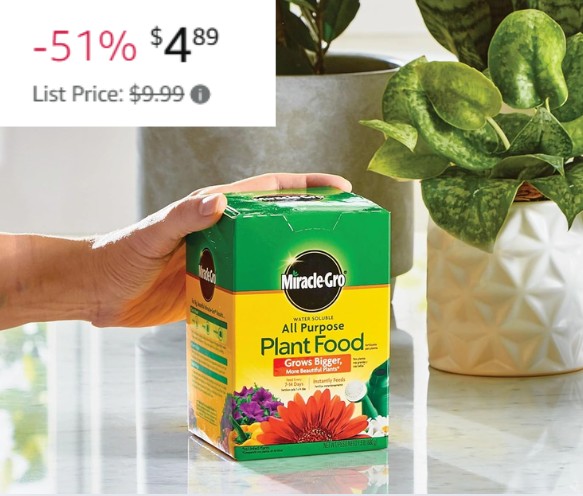 Miracle-Gro Water Soluble All Purpose Plant Food