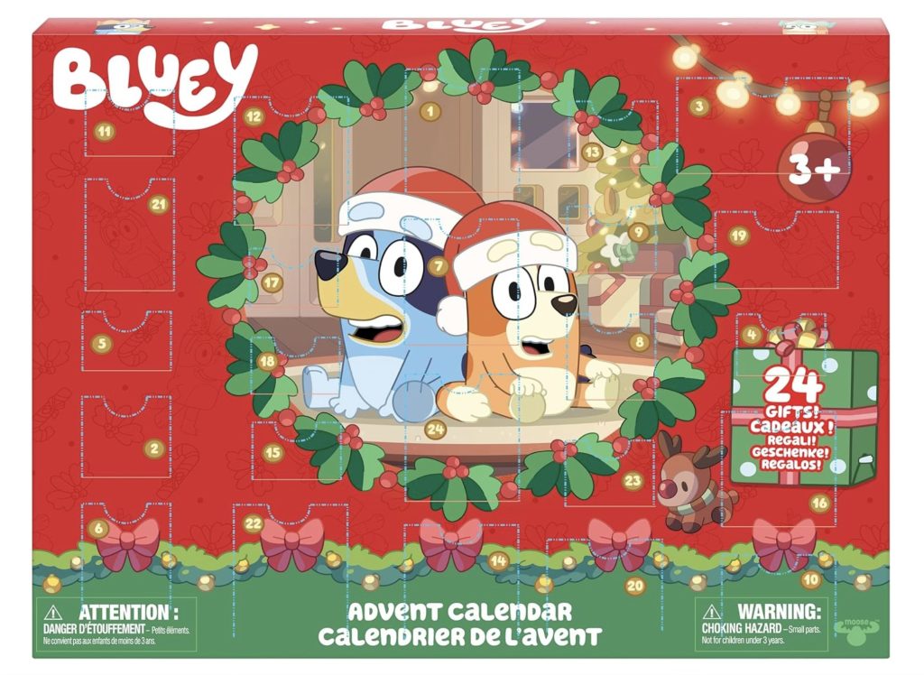 Bluey advent calendar