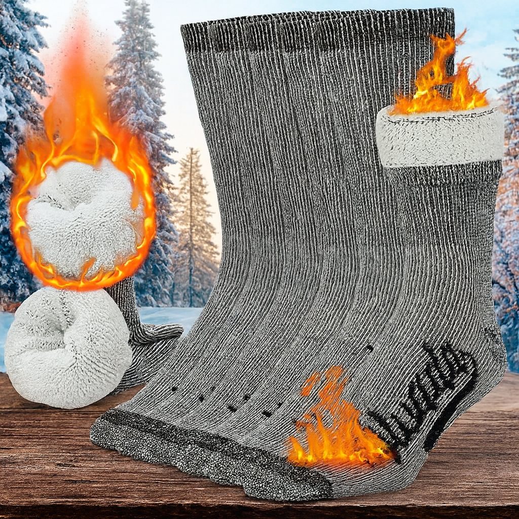 Alvada Merino Wool Hiking Socks