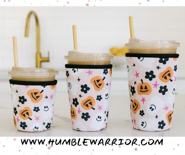 Halloween neoprene beverage sock set