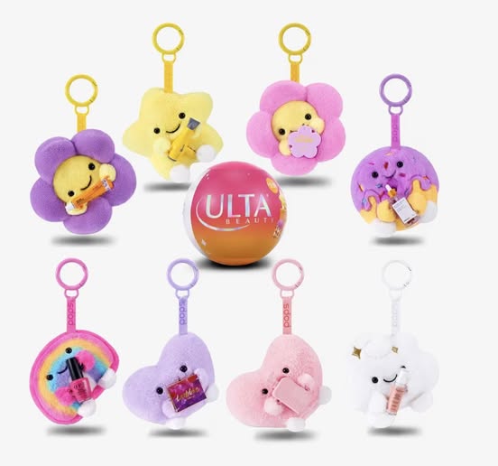 Ulta Beauty x Mini Brands Pops Plush Keychains