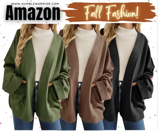 Cicy Bell Oversized Cardigan!