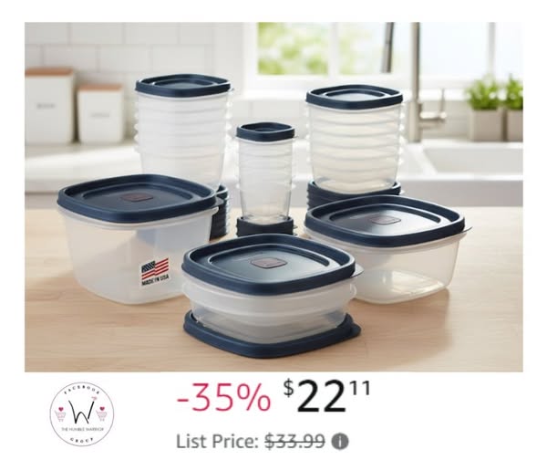 Rubbermaid® food storage containers