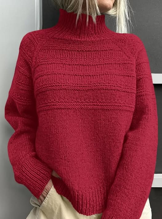 PRETTYGARDEN Turtleneck Sweater