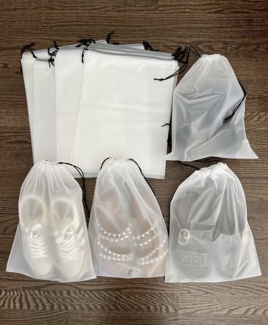 Vorspack Transparent Shoe Bags for Travel
