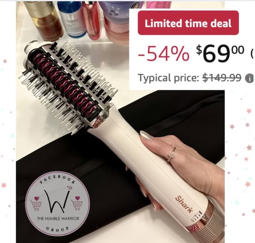 Shark SmoothStyle Heated Comb & Blow Dryer Brush