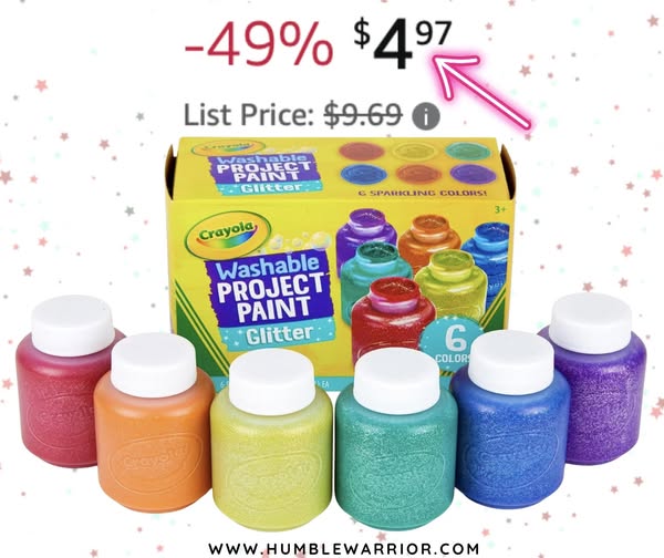Crayola Washable Glitter Paint