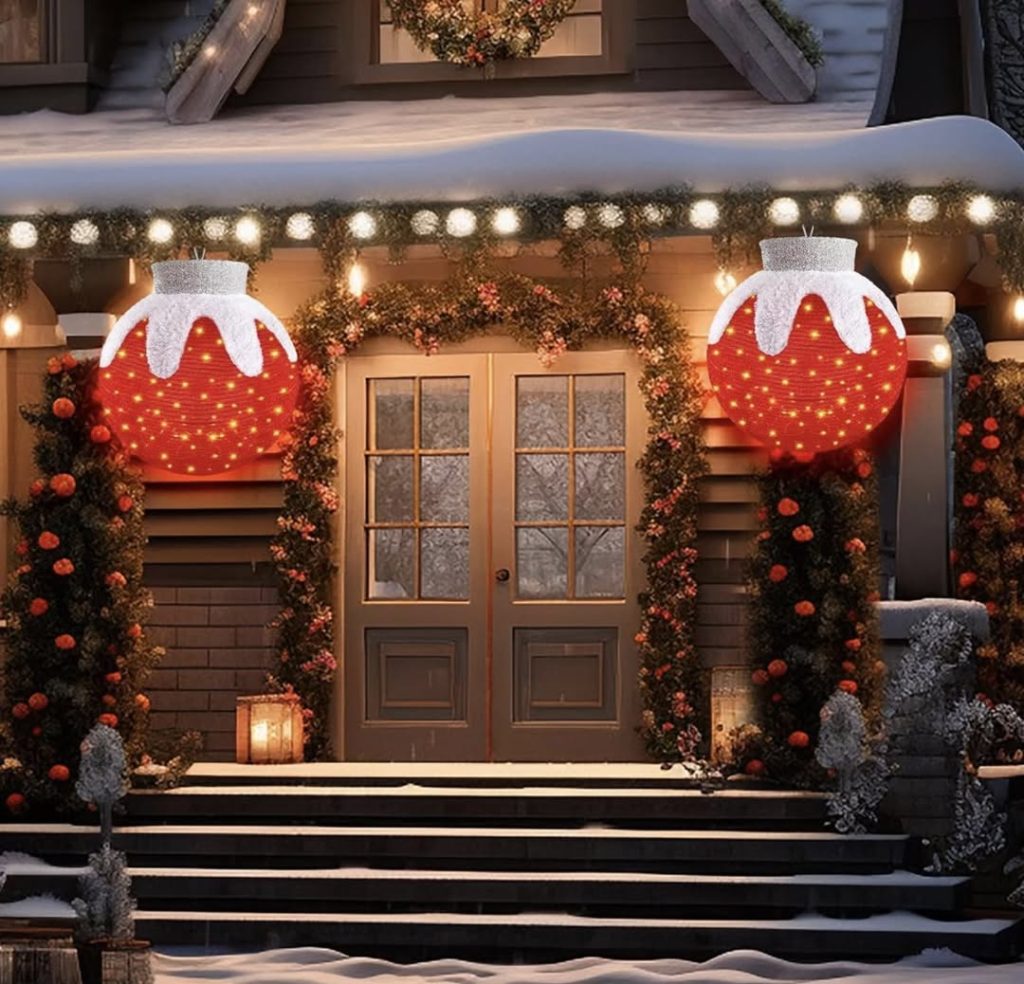 Lighted Pop-Up Hanging Ornaments from BRIGHTDECK