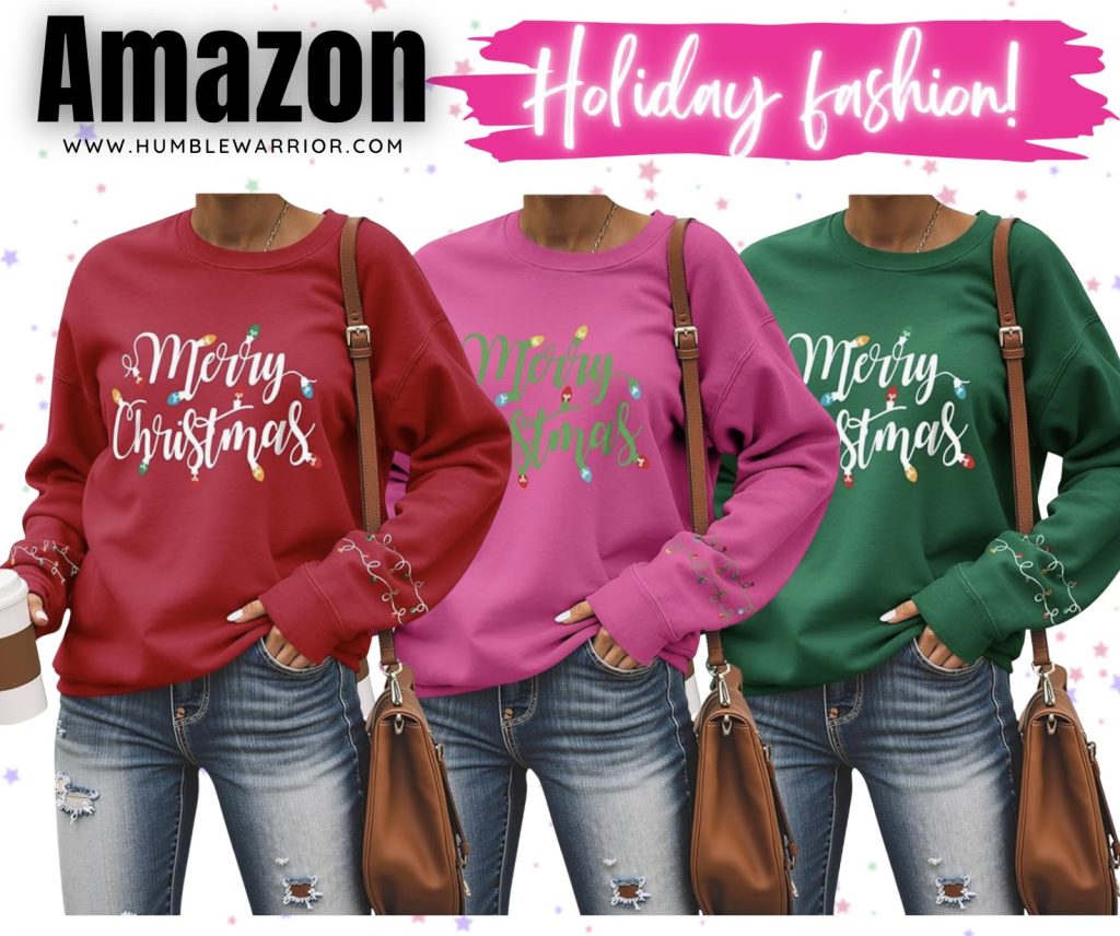 festive pullovers