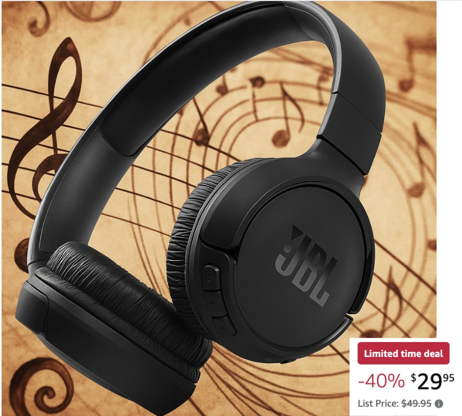 JBL bluetooth headphones