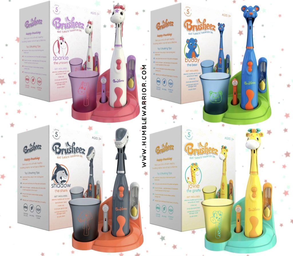Brusheez Kids’ Electric Toothbrush Set