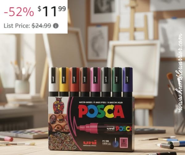 Posca markers