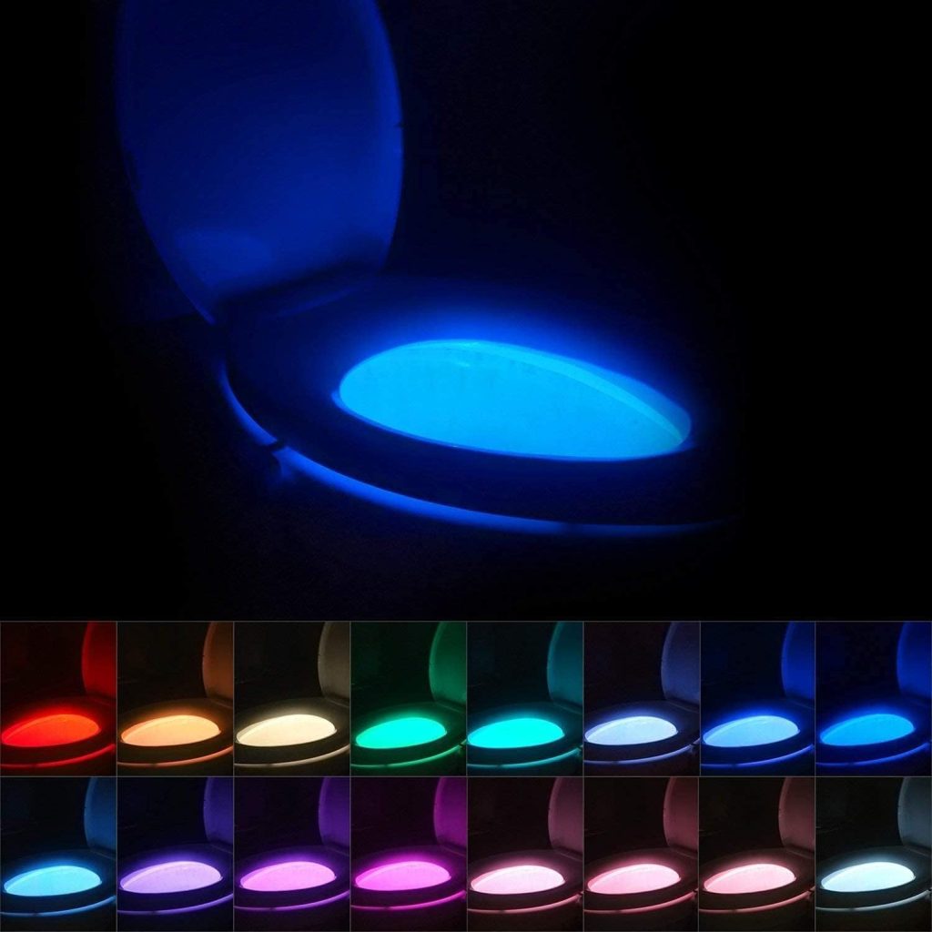 Toilet Bowl Night Light