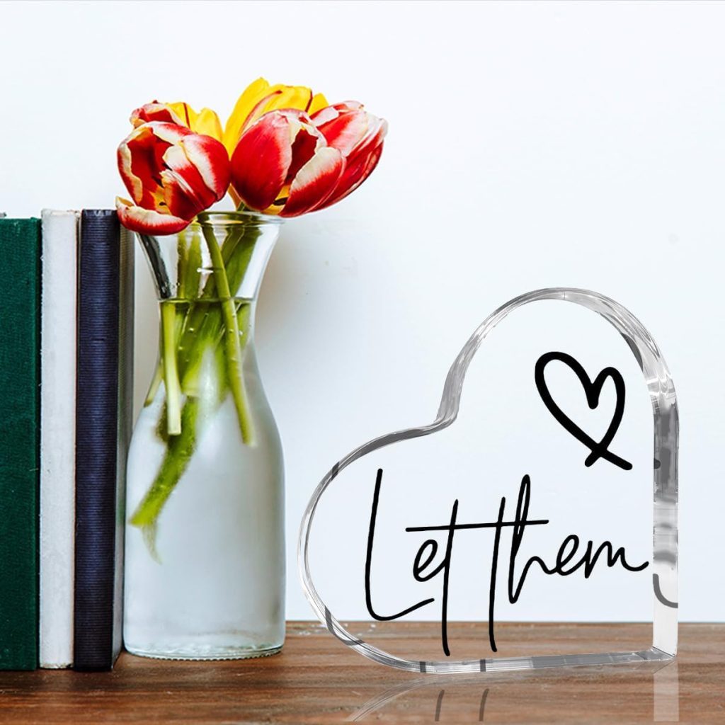 “Let Them” desk sign