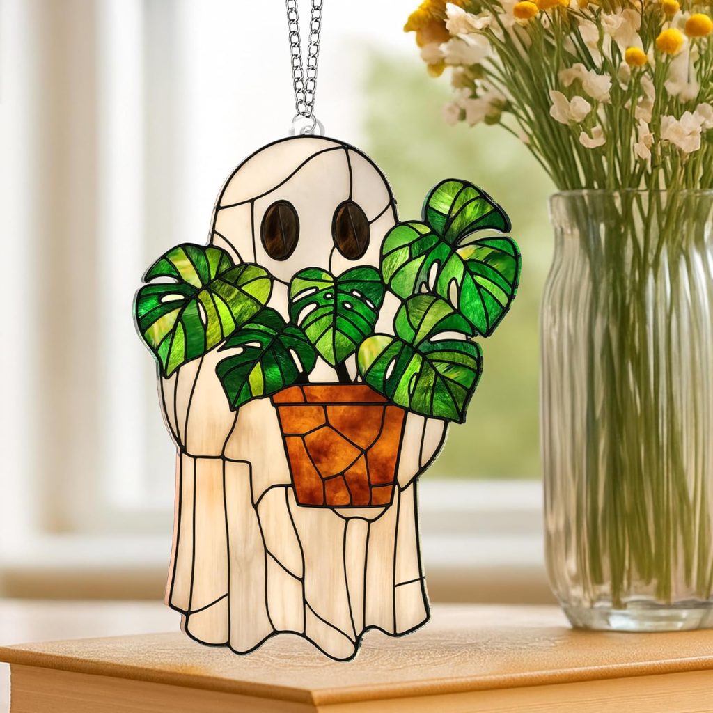 Acrylic Ghost Ornament!