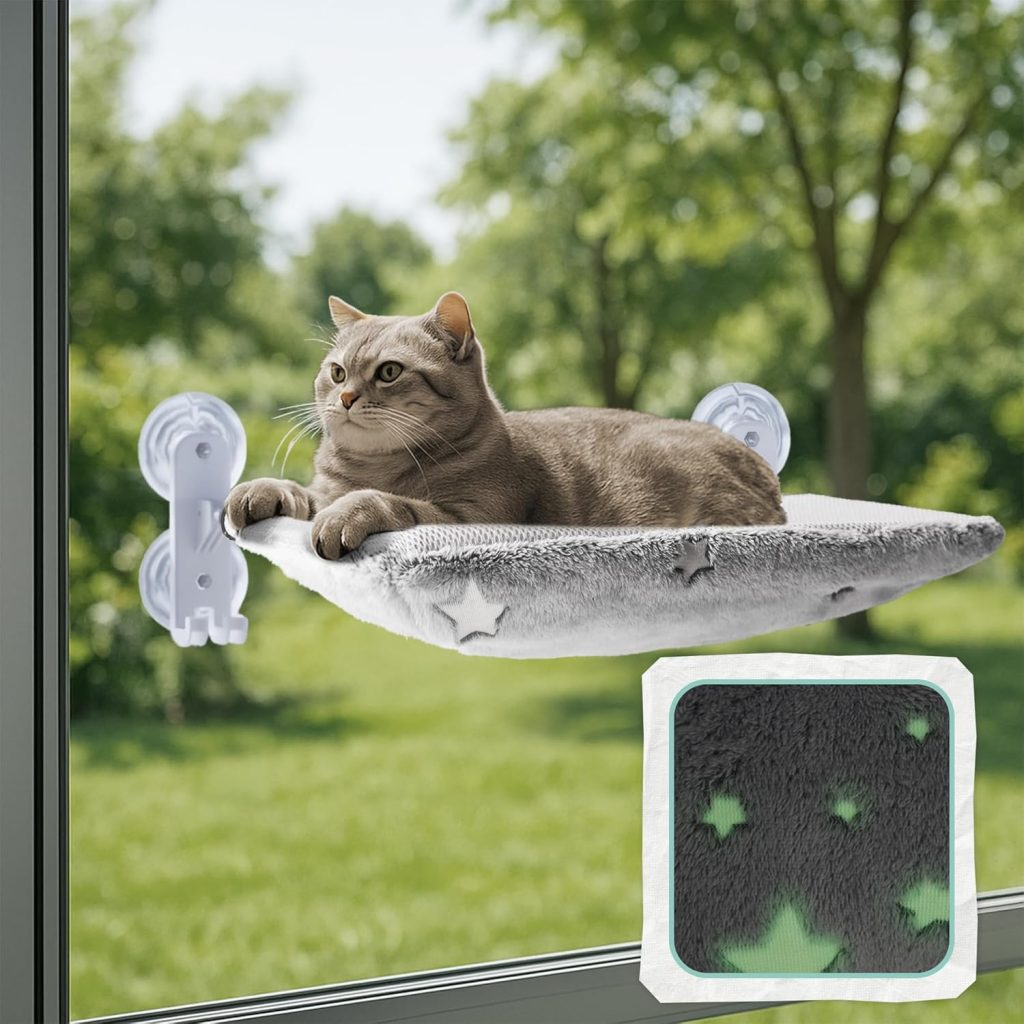 cordless cat window perch