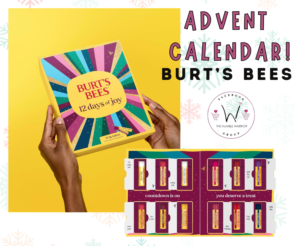 Burt’s Bees 12 Days of Joy Advent Calendar