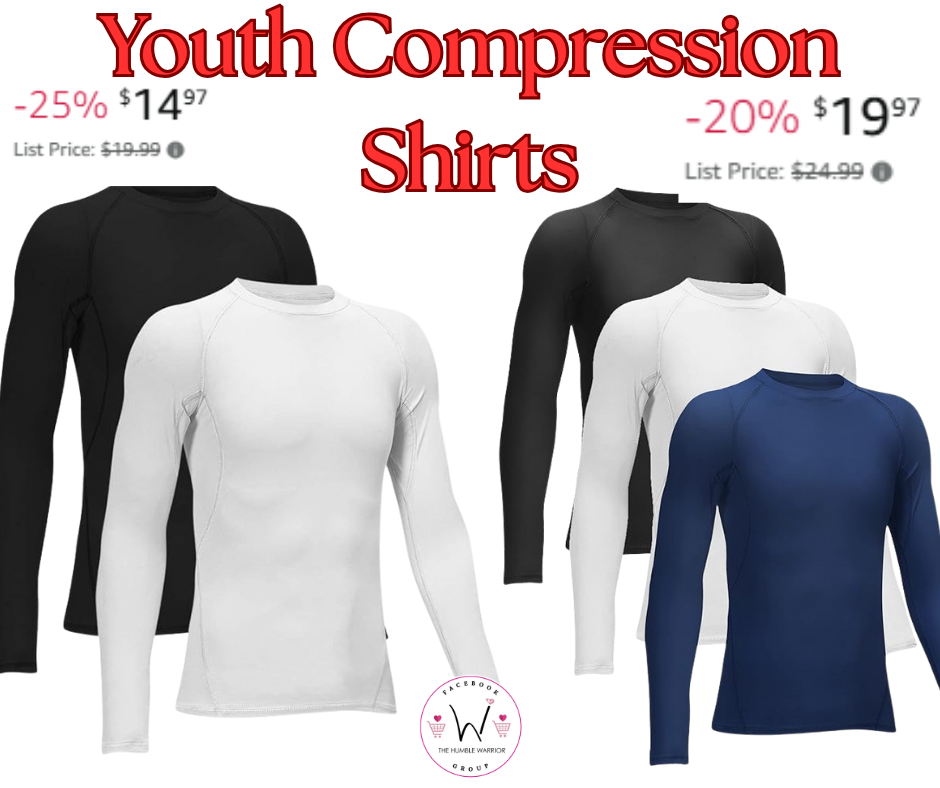 Youth Boy Compression Shirts