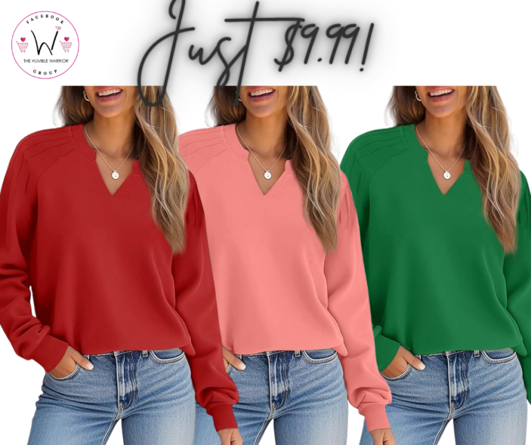 Lightweight Women’s Raglan Sweatshirt!