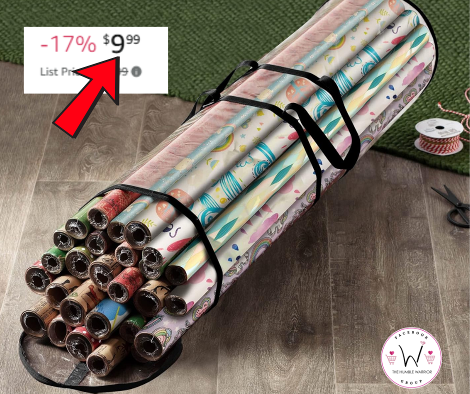 Wrapping Paper Storage Container
