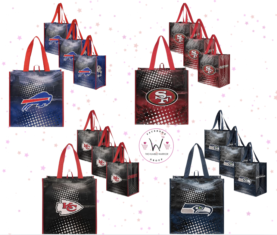 NFL Reusable Shopping Bags!