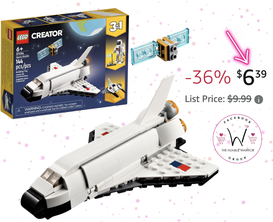 Lego 3-in-1 Creator DSpace Shuttle Building Set!