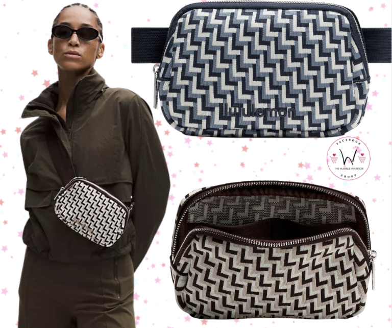 Lululemon Monogram Knit Belt Bag!