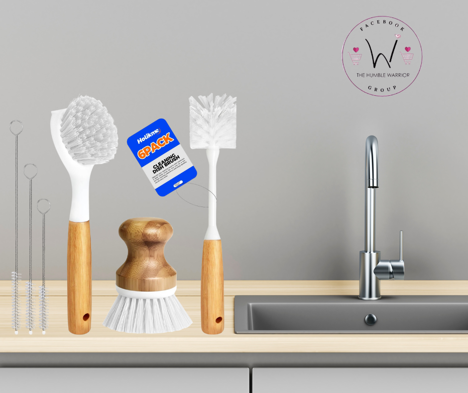 Holime 6 Pack Dish Brush Set