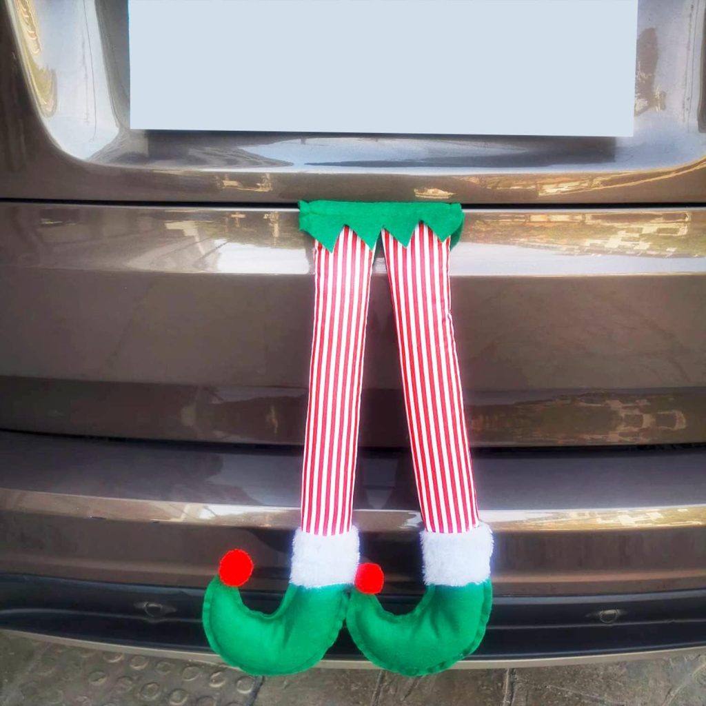 Christmas Stuffed Legs Holiday Decor