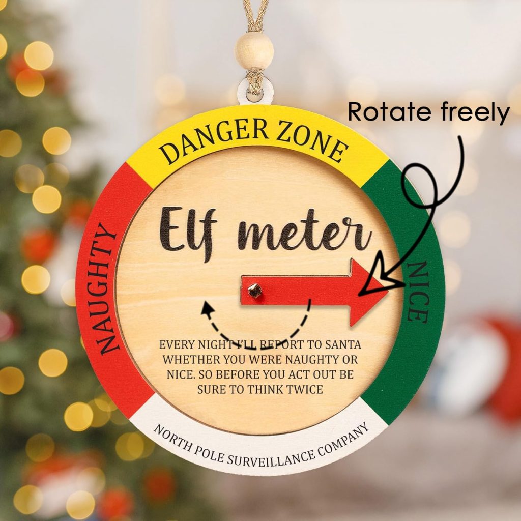 Interactive Elf Ornament