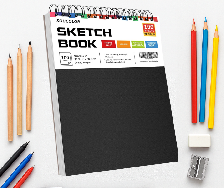 Soucolor Sketch Book Marked Down
