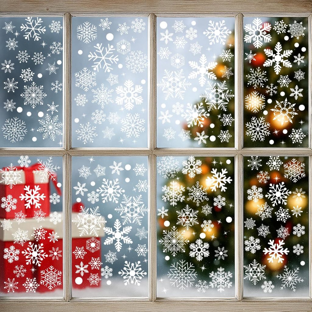 Snowflake Window Cling Set