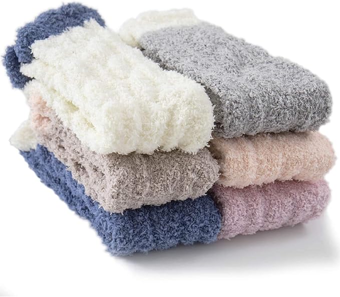 Fluffy Slipper Socks !