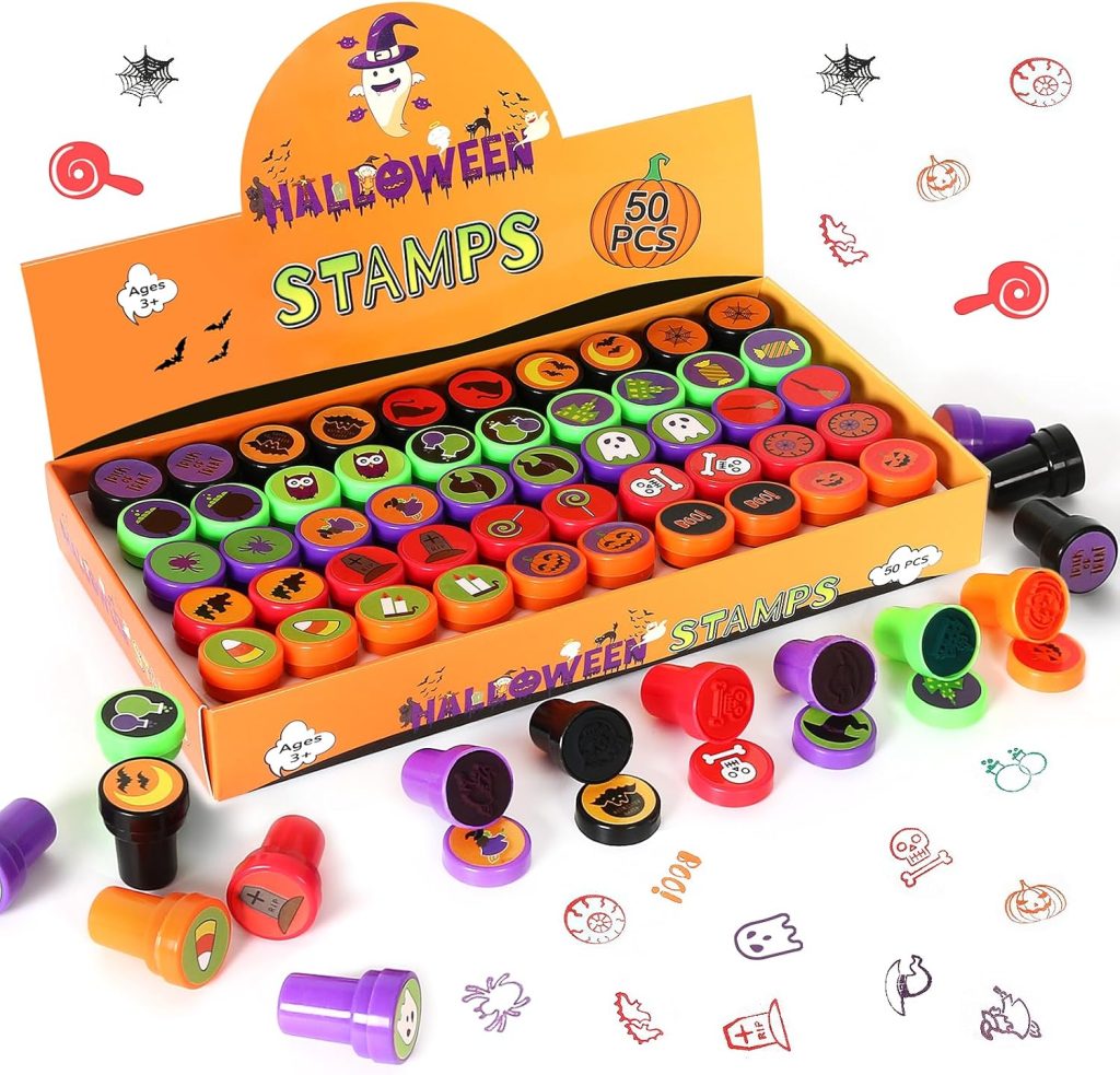 50 Pack Halloween Stamps