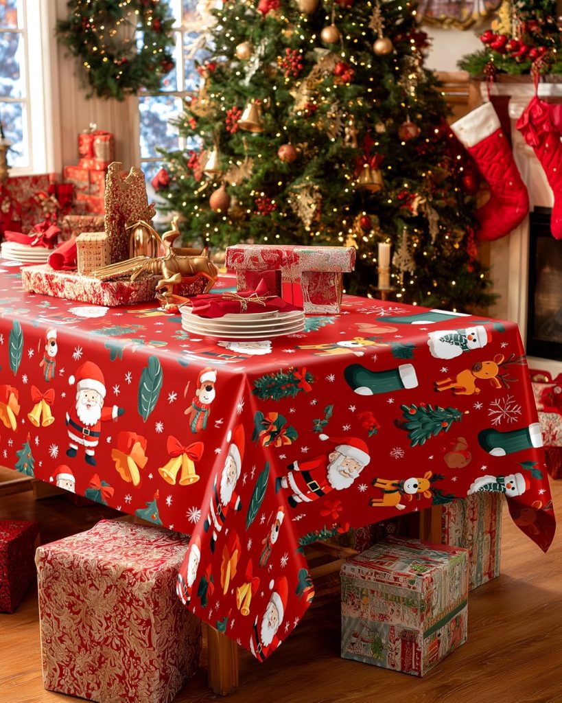 10 Pack Christmas Tablecloths on Sale!