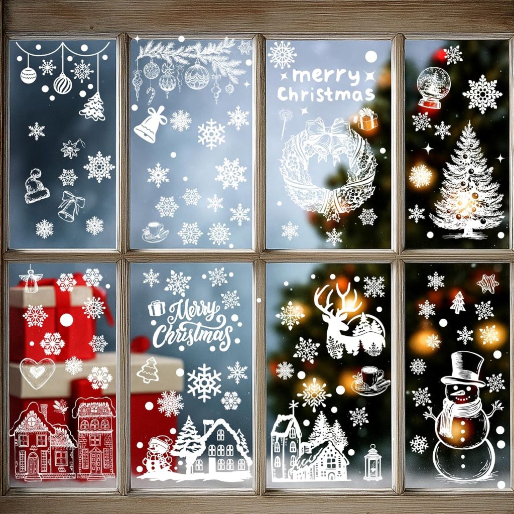 Christmas Window Flags Just