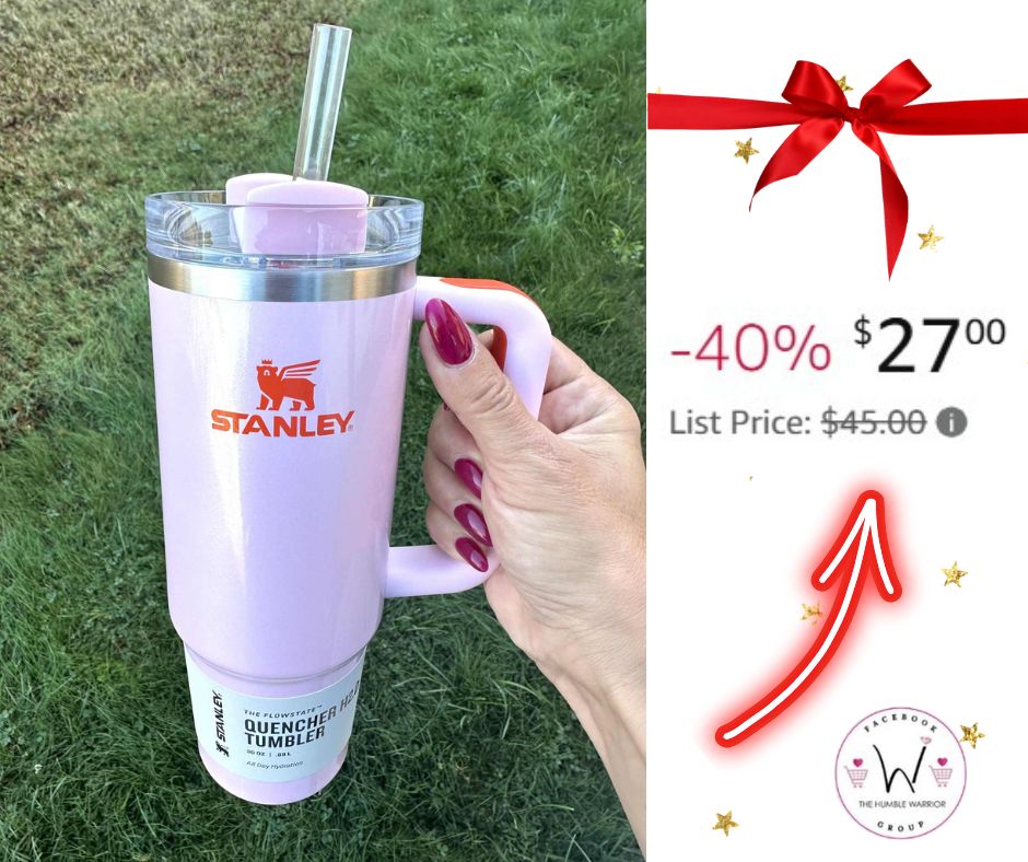 STANLEY Quencher H2.0 Tumbler with Straw!