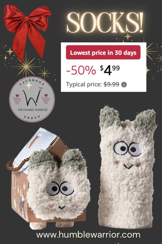 fuzzy animal socks