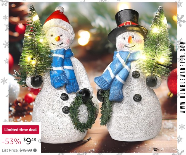 adorable Snowman Figurines