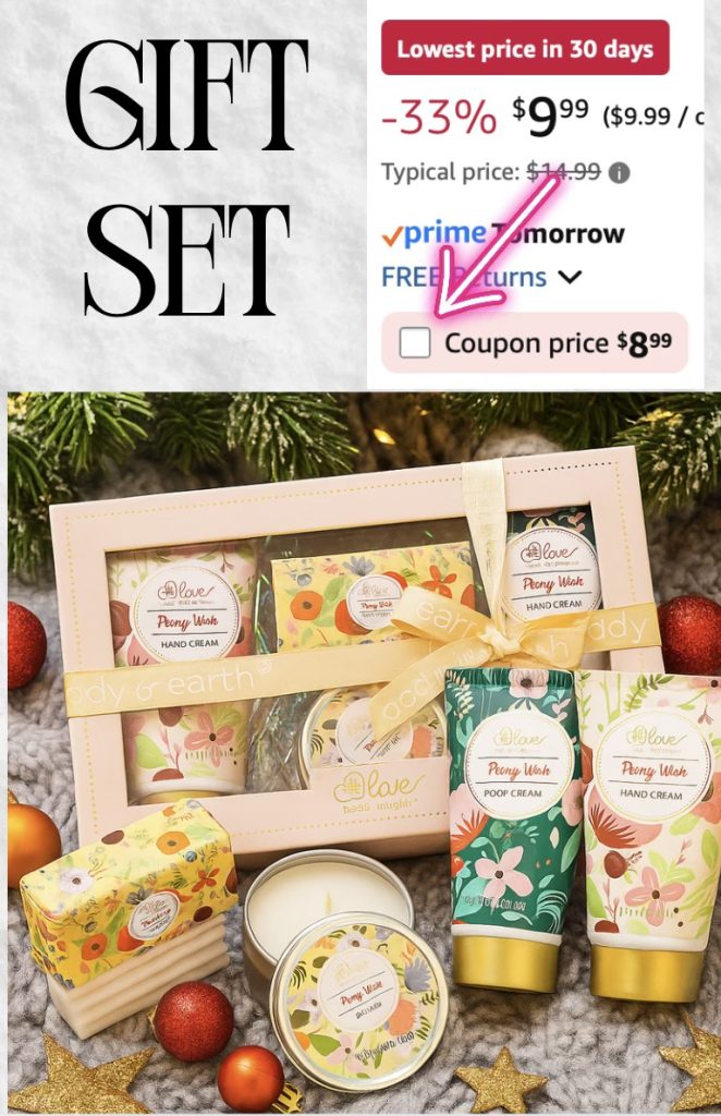 Peony Wish collection pamper set