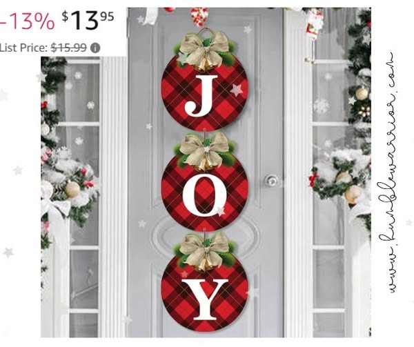 Buffalo Plaid Christmas Wreaths