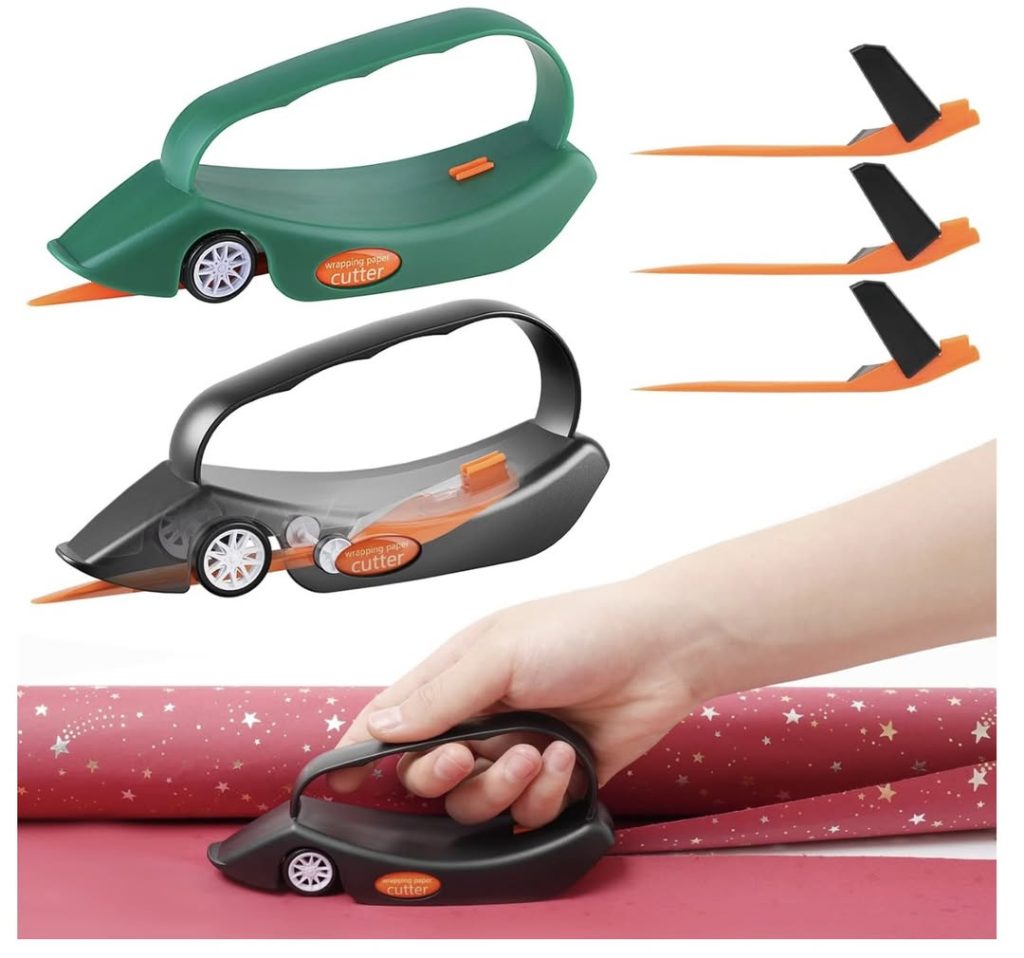 Gift wrapping cutter
