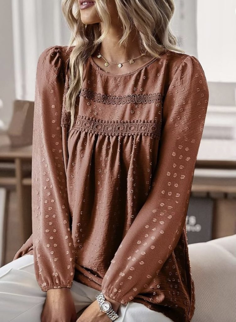 blouse for Thanksgiving gathering