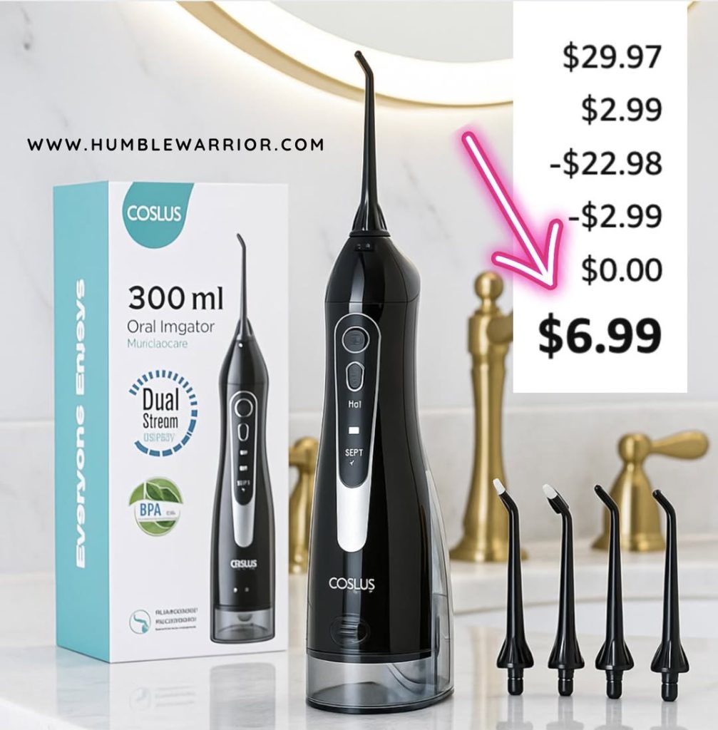 COSLUS cordless water flosser